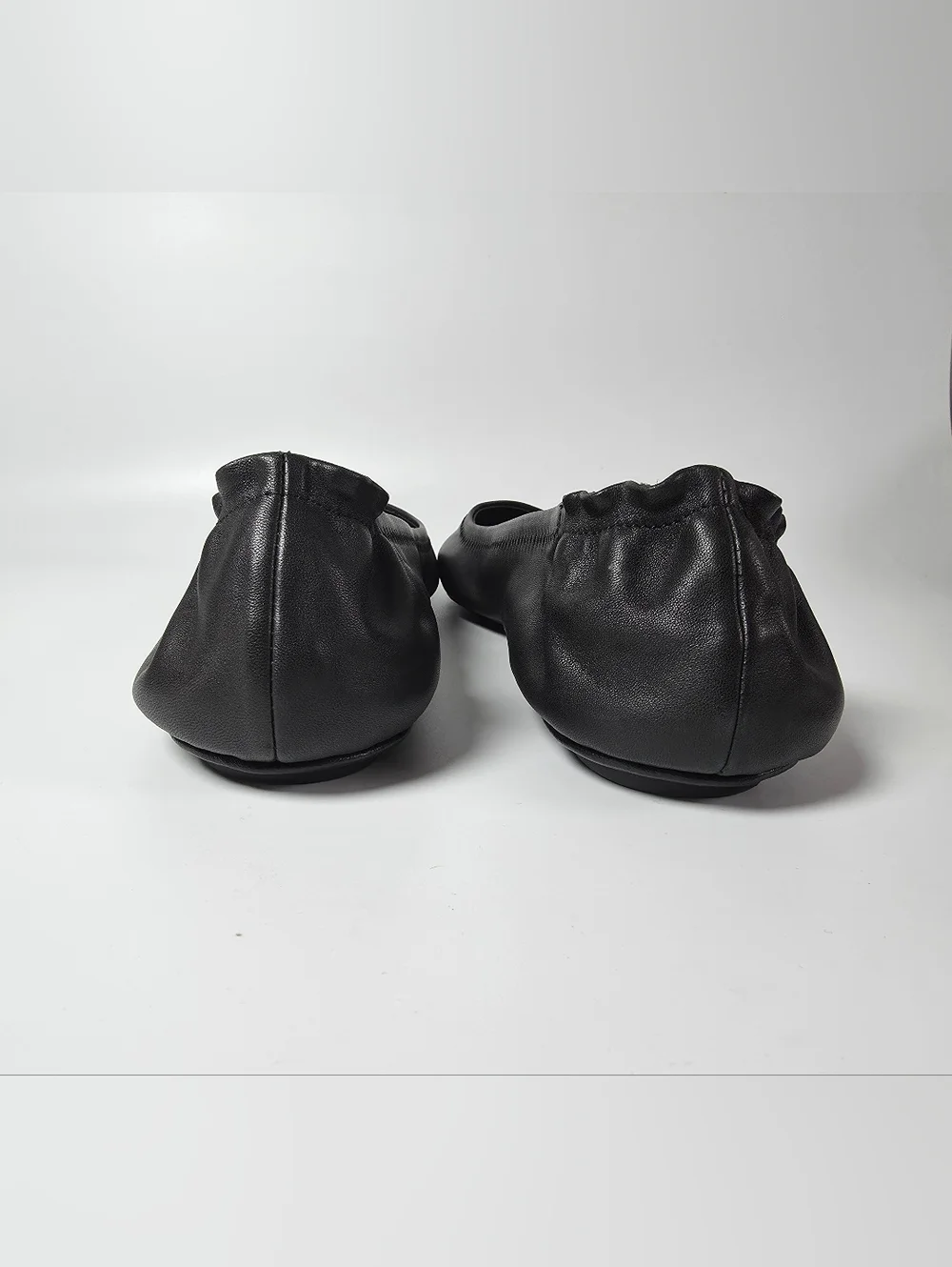 Quince Italian Leather On-The-Go Black Ballet Flat Woman's Size 10 - Picture 8 of 13